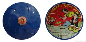 Lil' Abner Flyin Saucer - Early Vintage Frisbee in 1947 or 1948