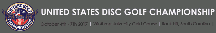 United States Disc Golf Championship at Winthrop Gold Rock Hill, SC